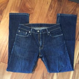 Levi’s 514 Slim 30x30 dark wash stretch jeans